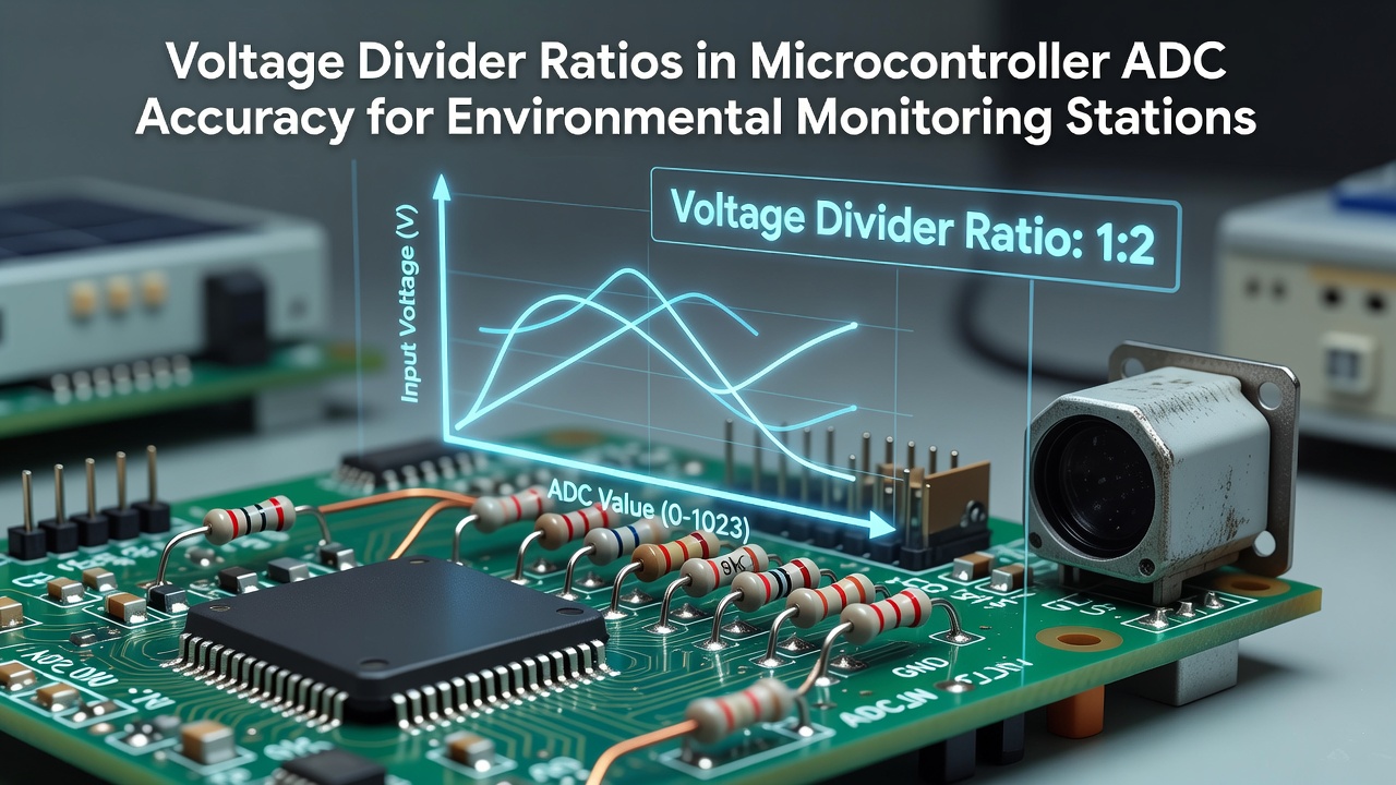 Voltage Divider Ratios and Their Role in Microcontroller ADC Accuracy for Environmental Monitoring Stations